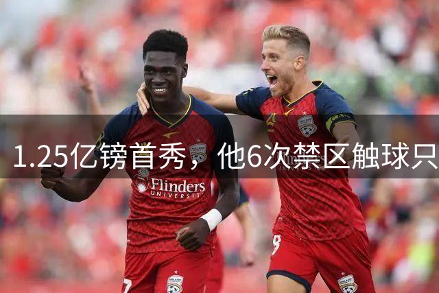 1.25亿镑首秀，他6次禁区触球只比哈兰德少